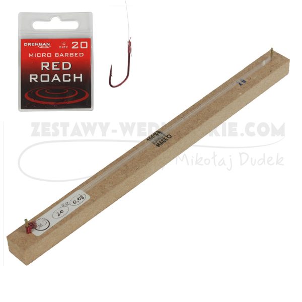 Gotowe przypony Drennan RED ROACH 20szt.