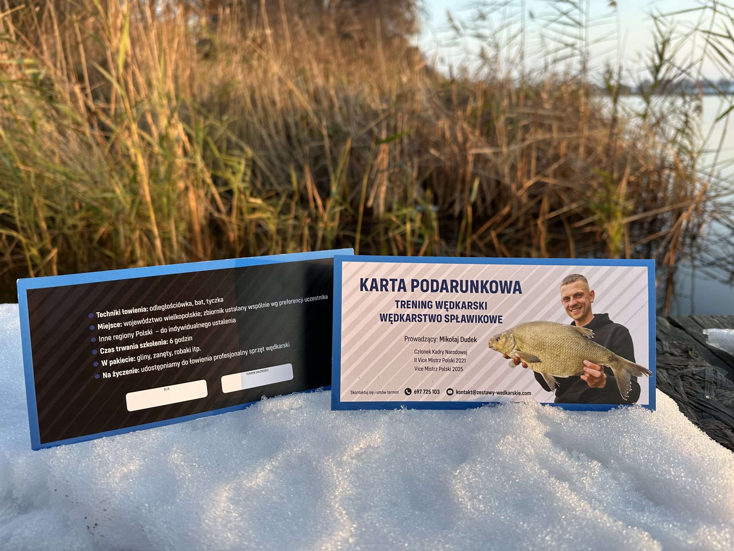 Karta podarunkowa - trening wędkarski - obrazek 2